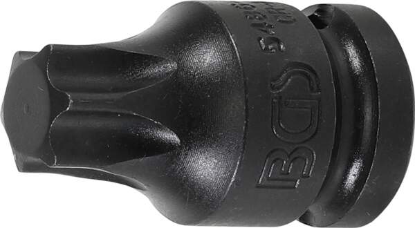 Kraft-Bit-Einsatz | Antrieb Innenvierkant 12,5 mm (1/2") | T-Profil (für Torx) T70