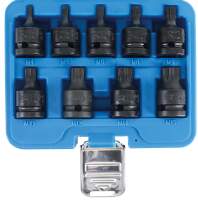 Kraft-Bit-Einsatz-Satz | Antrieb Innenvierkant 12,5 mm...