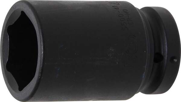 Kraft-Steckschlüssel-Einsatz Sechskant, tief | Antrieb Innenvierkant 25 mm (1") | SW 41 mm