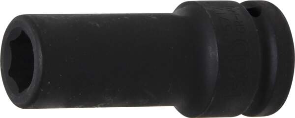 Kraft-Steckschlüssel-Einsatz Sechskant, tief | Antrieb Innenvierkant 20 mm (3/4") | SW 17 mm