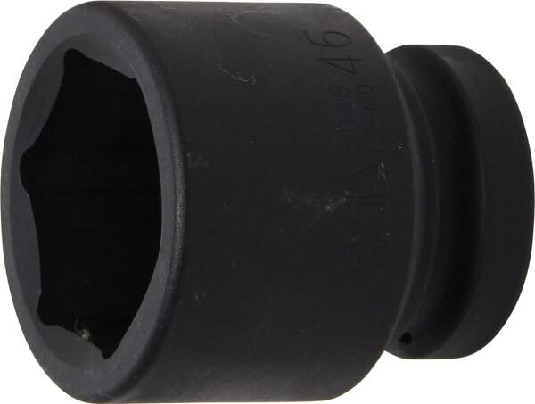 Kraft-Steckschlüssel-Einsatz Sechskant | Antrieb Innenvierkant 25 mm (1") | SW 46 mm