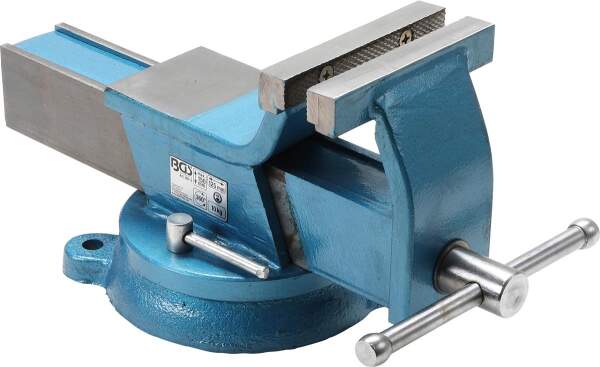 Stahl-Schraubstock | geschmiedet | 125 mm Backen