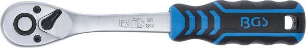 Umschaltknarre | feinverzahnt | Abtrieb Außenvierkant 10 mm (3/8")