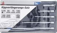 Kippverlängerungs-Satz | 6,3 mm (1/4") | 5-tlg.