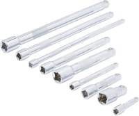 Kippverlängerungs-Satz | 6,3 mm (1/4") / 10 mm (3/8") / 12,5 mm (1/2") | 9-tlg.